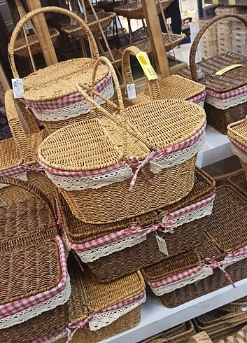 Rattan Piknik Sepeti 