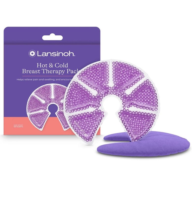 Lansinoh Mor Sıcak & Soğuk Göğüs Terapisi Paketi - Görsel 2