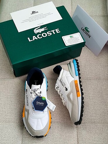 42 Beden beyaz Renk LACOSTE ERKEK AYAKKABI