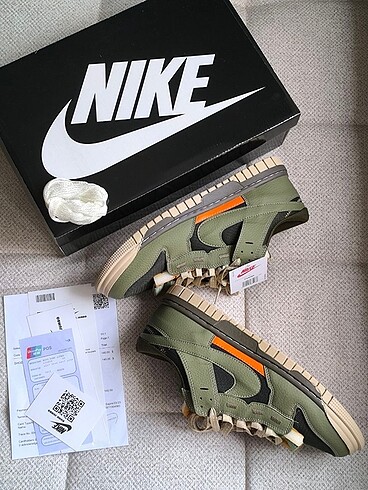 42 Beden haki Renk NİKE DUNK LOW JUMBO