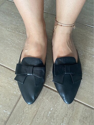 Mudonun deri terliği - Görsel 5