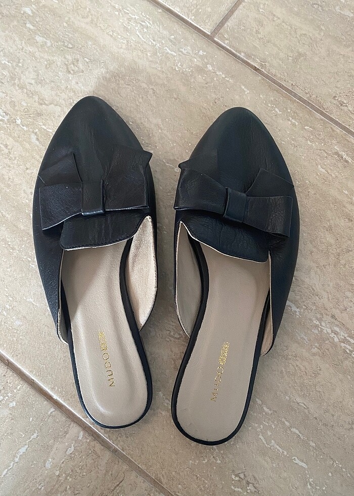 Mudonun deri terliği - Görsel 3