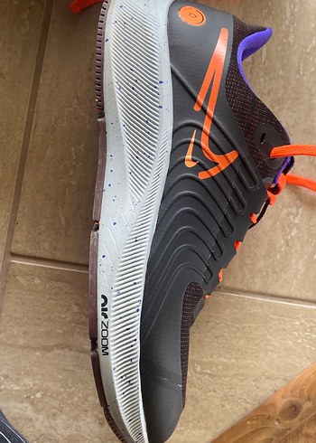 Mor İç Astarlı Turuncu Bağcıklı Erkek Spor Ayakkabı - Görsel 6