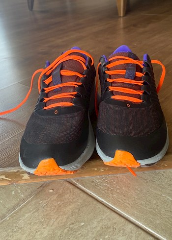 Mor İç Astarlı Turuncu Bağcıklı Erkek Spor Ayakkabı - Görsel 11