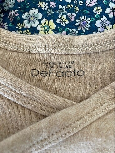 Defacto Defacto 9-12 bebek takım