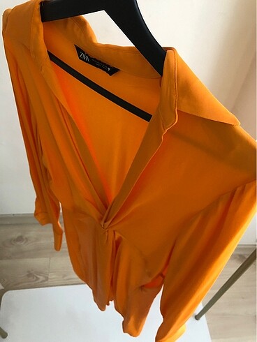 xs Beden Zara Saten Elbise