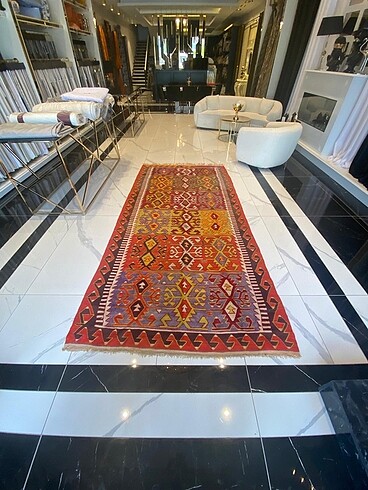Kök Boya El Dokuma Kilim