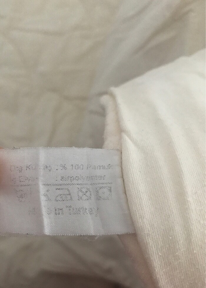 Taç bebek yorgan organik kumaş - Görsel 3