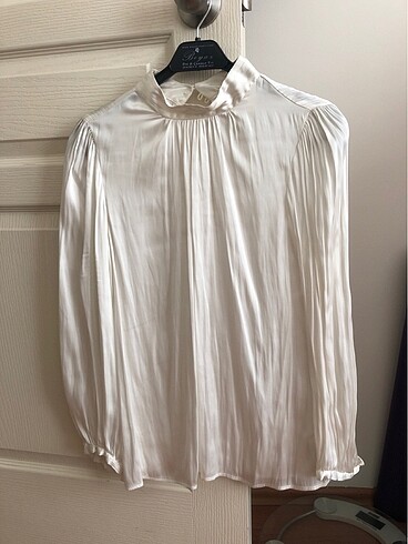 Zara women saten bluz