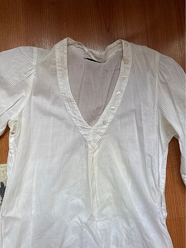 Plaj Beyaz gömlek - Görsel 2