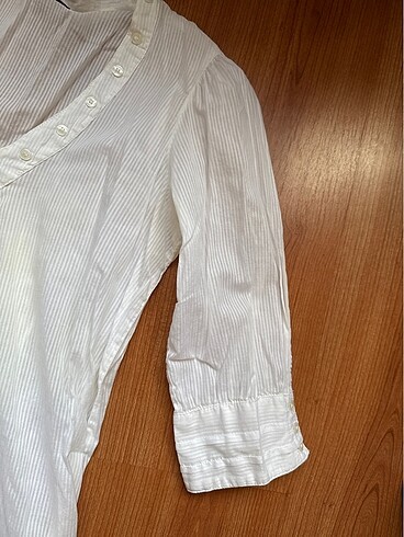 Plaj Beyaz gömlek - Görsel 3