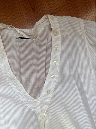 Plaj Beyaz gömlek - Görsel 4
