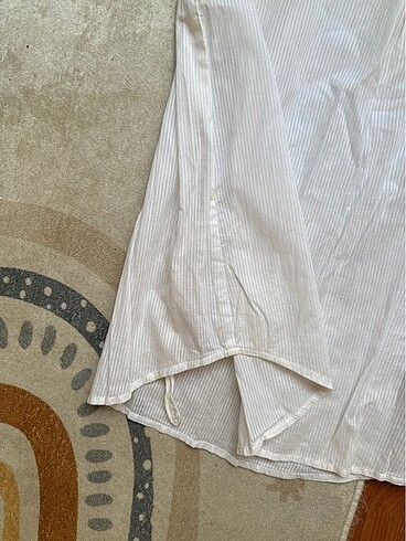 Plaj Beyaz gömlek - Görsel 6