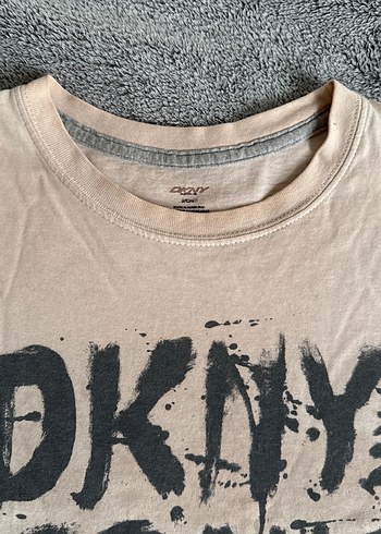 Dkny Bej Baskılı Erkek Tişört - Görsel 3