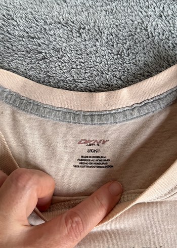 Dkny Bej Baskılı Erkek Tişört - Görsel 4