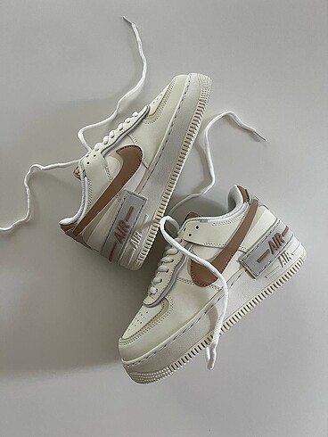39 Beden Air Force 1 Shadow Sail Fossil Light Bone
