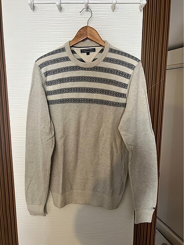 Tommy Hilfiger Erkek Yün Kazak