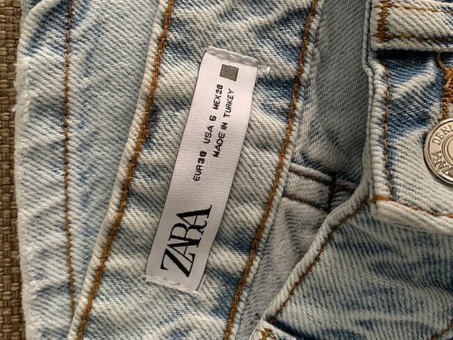 Zara Zara buz mavisi pantolon