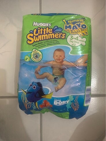 Mayo bebek bezi 3-4 numara 7 kg-15 kg