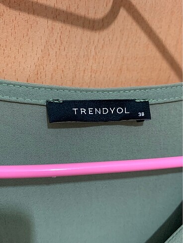 m Beden haki Renk Trendyol mila elbise haki