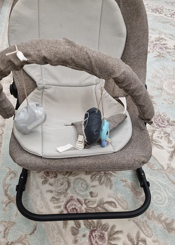 Gri Bebek Taşıma Slingi - Görsel 4