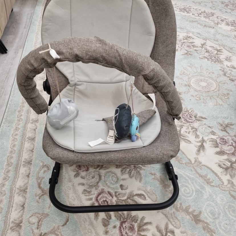 Gri Bebek Taşıma Slingi - Görsel 4