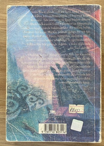 Harry Potter ve Azkaban Tutsağı Kitap