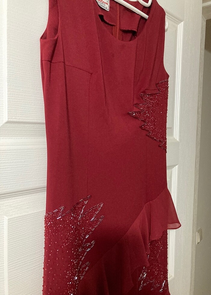 Abiye uzun elbise - Görsel 4