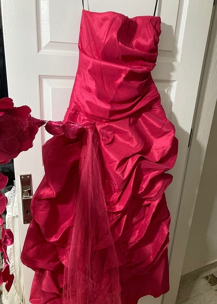 Abiye uzun elbise - Görsel 3