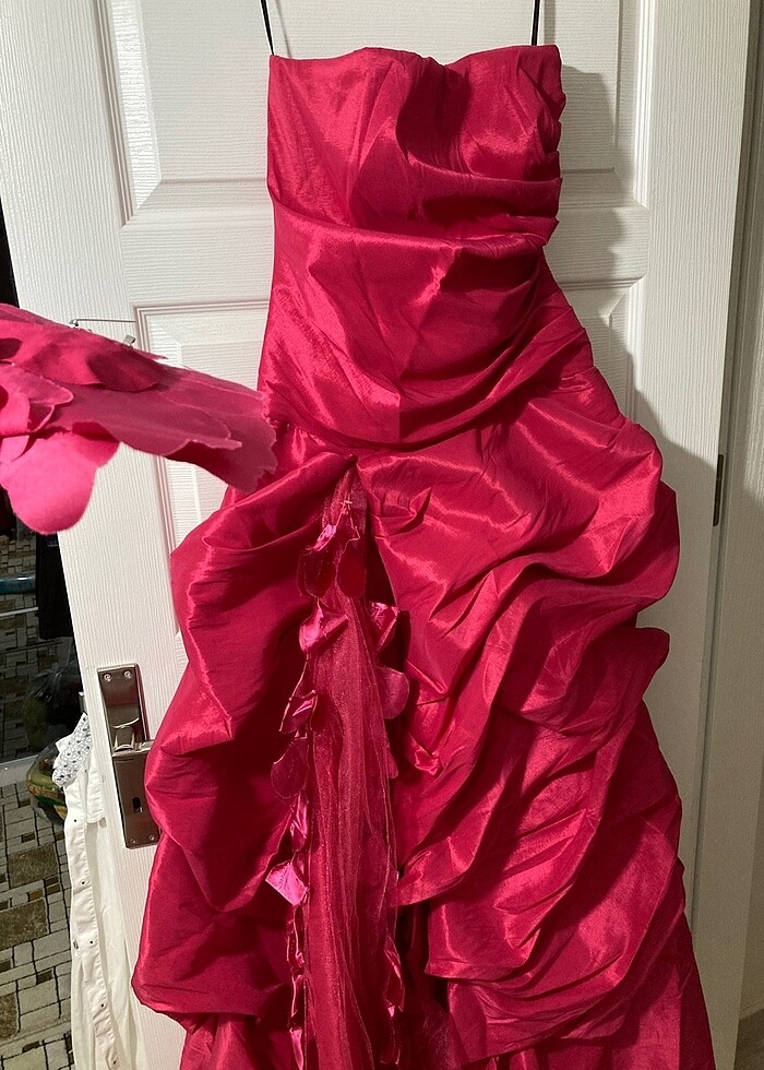 Abiye uzun elbise - Görsel 5