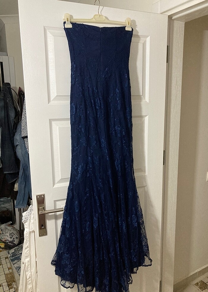 Abiye Uzun Gece Elbisesi - Görsel 4