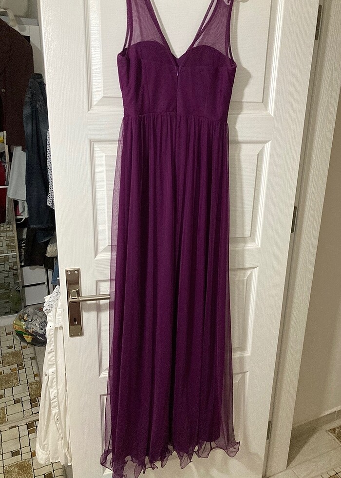 Abiye uzun elbise - Görsel 4