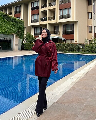 m Beden Taşlı jakarlı ceket