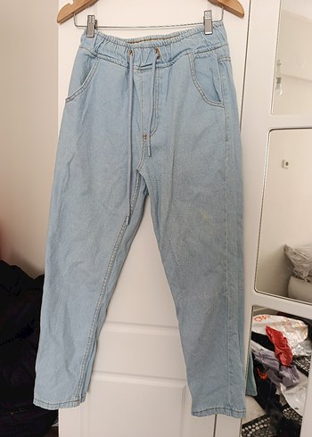 Mavi Loose Fit Midi Denim Pantolon