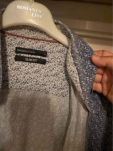 Lacivert gömlek - Görsel 3