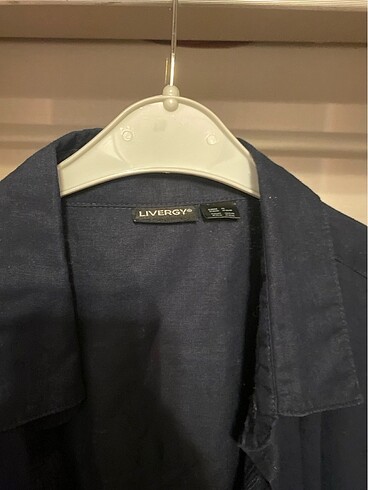 Lacivert gömlek - Görsel 2