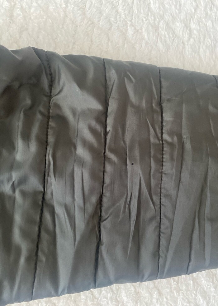 Haki şişme mont - Görsel 3