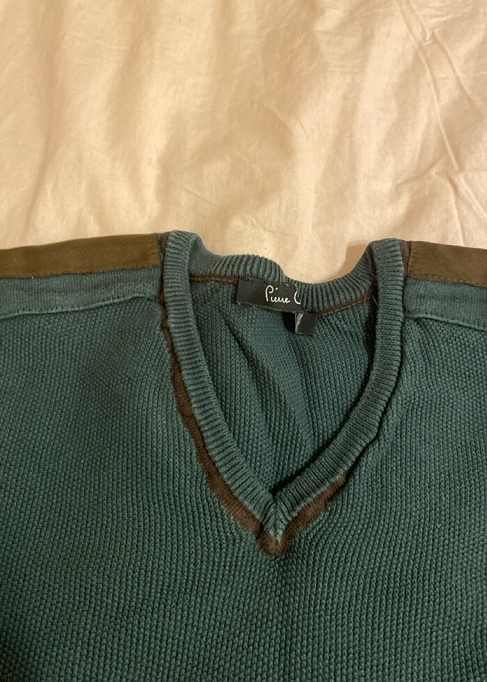 Yeşil kazak - Görsel 3