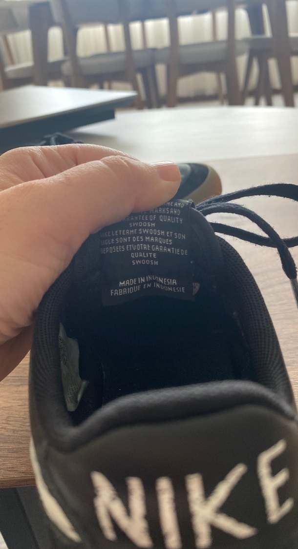 Nike Erkek Spor Ayakkabı Kahverengi Kauçuk Taban - Görsel 4