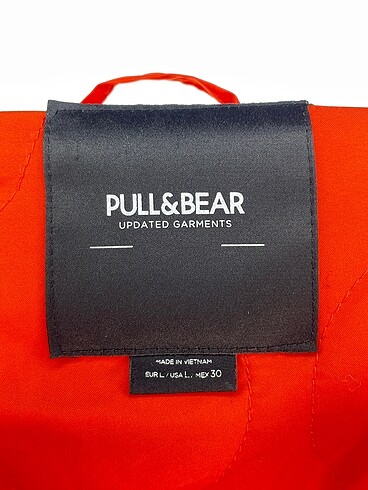l Beden turuncu Renk Pull and Bear Mont %70 İndirimli.