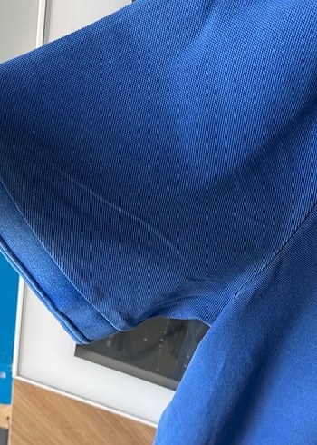 Brooks  Brothers Erkek Mavi Denim Polo Tişört - Görsel 6