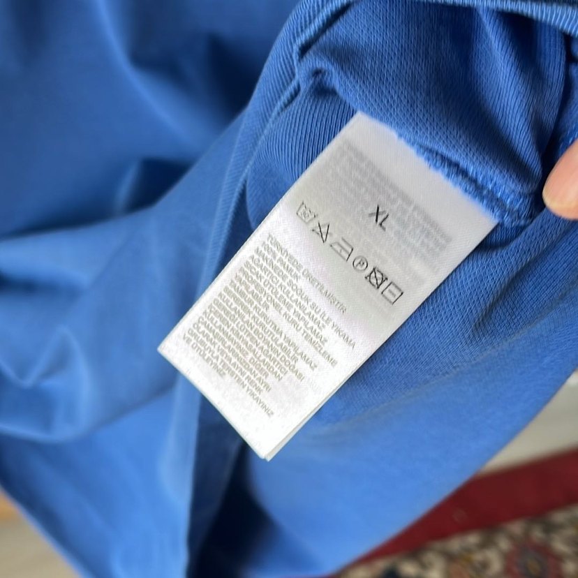 Brooks  Brothers Erkek Mavi Denim Polo Tişört - Görsel 5