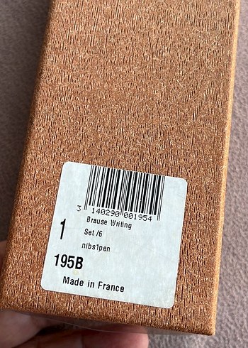 Kaligrafi yazım seti Franca  malı - Görsel 4