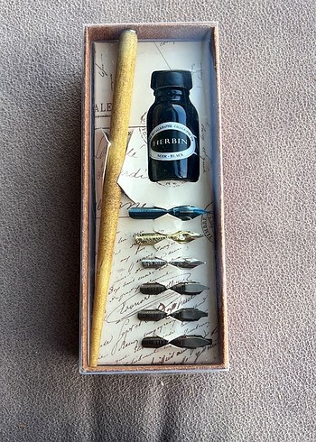 Kaligrafi yazım seti Franca  malı - Görsel 6