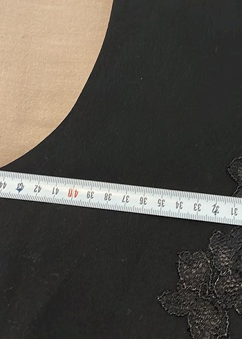 Tüzün Dantel Detaylı Siyah Midi Elbise - Görsel 7