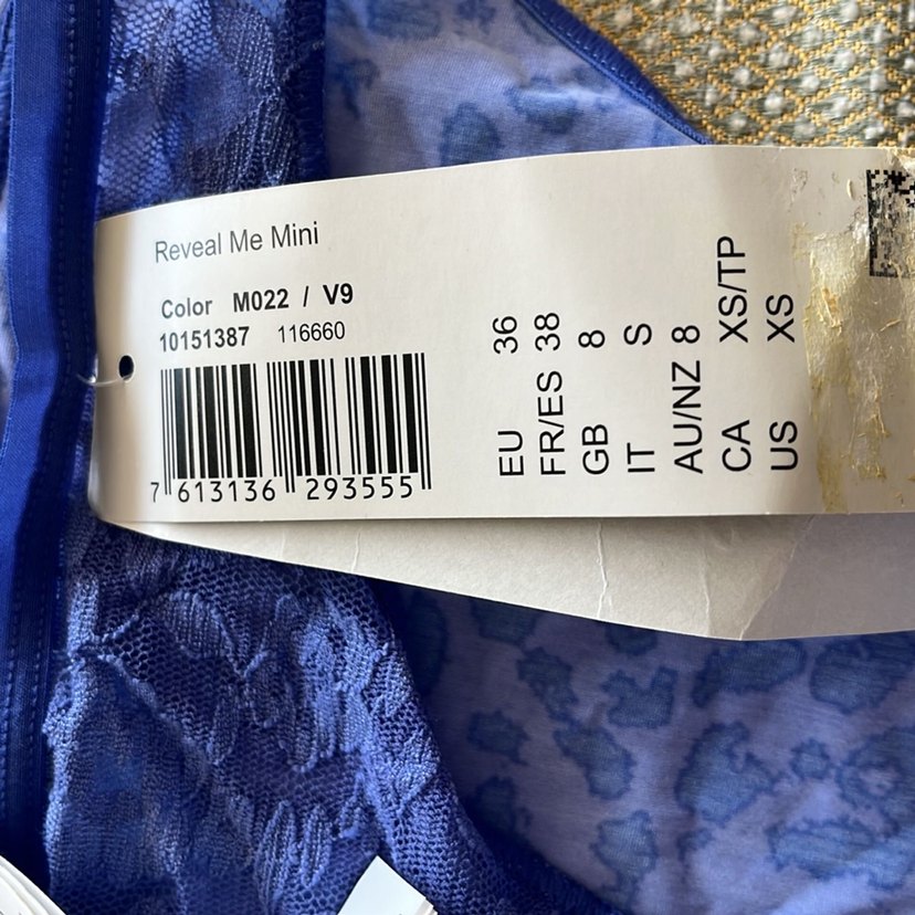 Triumph  Kadın Mavi Baskılı Midi Külot - Görsel 3