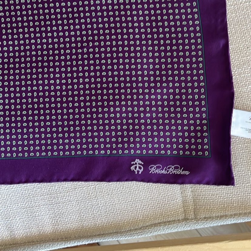 Brooks Brothers ipek   Erkek fular - Görsel 2