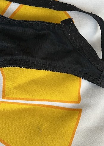 Triumph Siyah Gotik Vintage Dantel Sütyen 75/B - Görsel 2