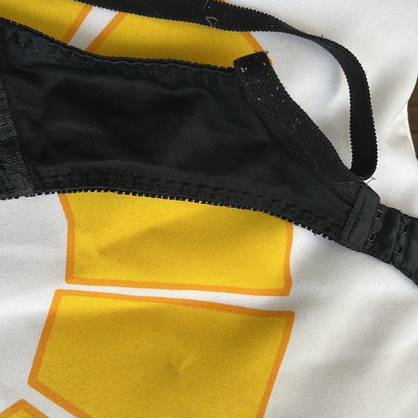 Triumph Siyah Gotik Vintage Dantel Sütyen 75/B - Görsel 2