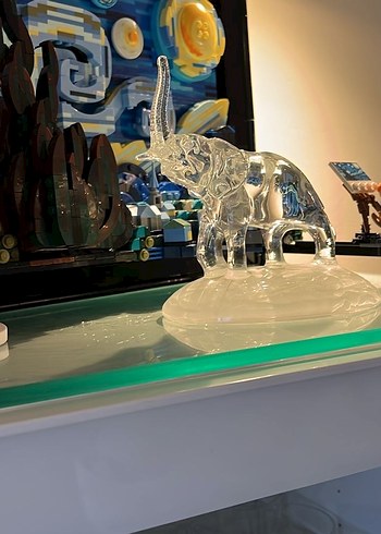 Pkşristal   Fil Figürü biblo - Görsel 3